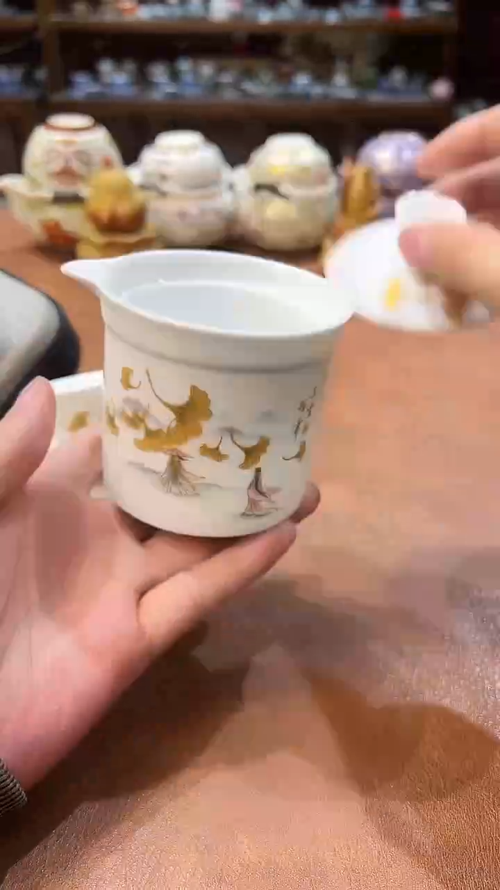 真的很便宜会开片的旅行茶具