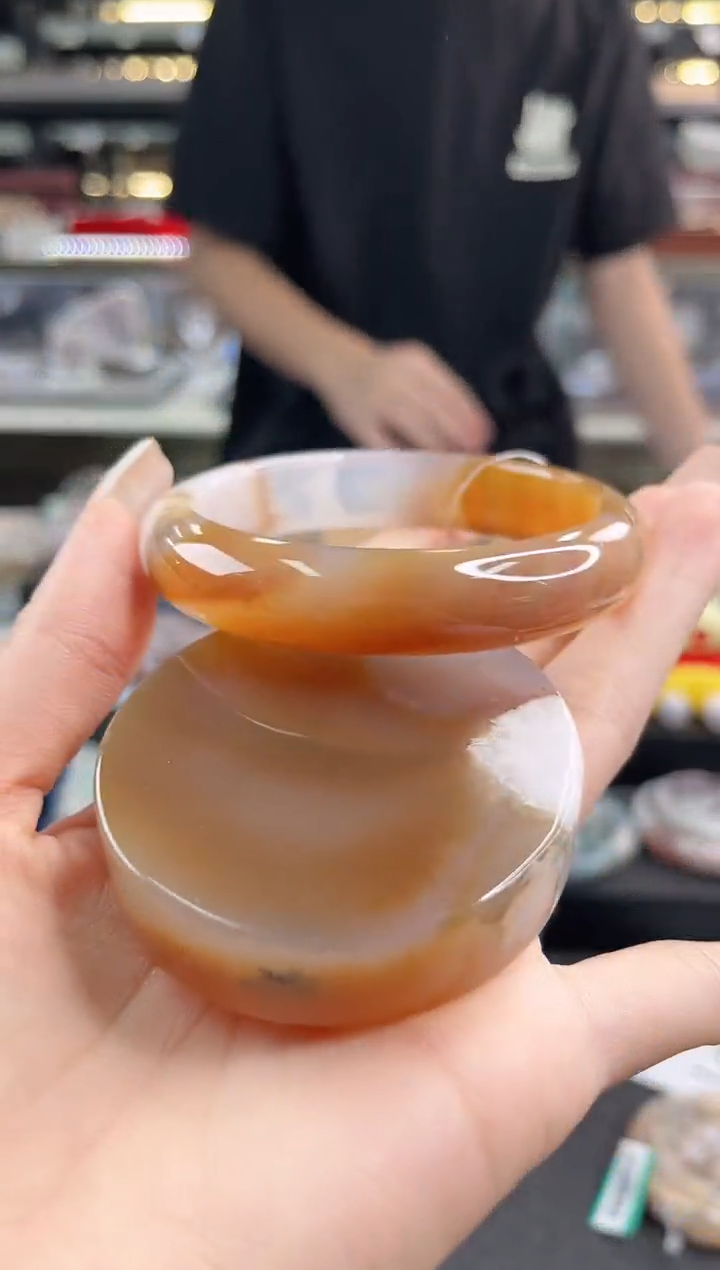 未镶嵌手镯石英质玉61圈口（赠品镯心）1593196