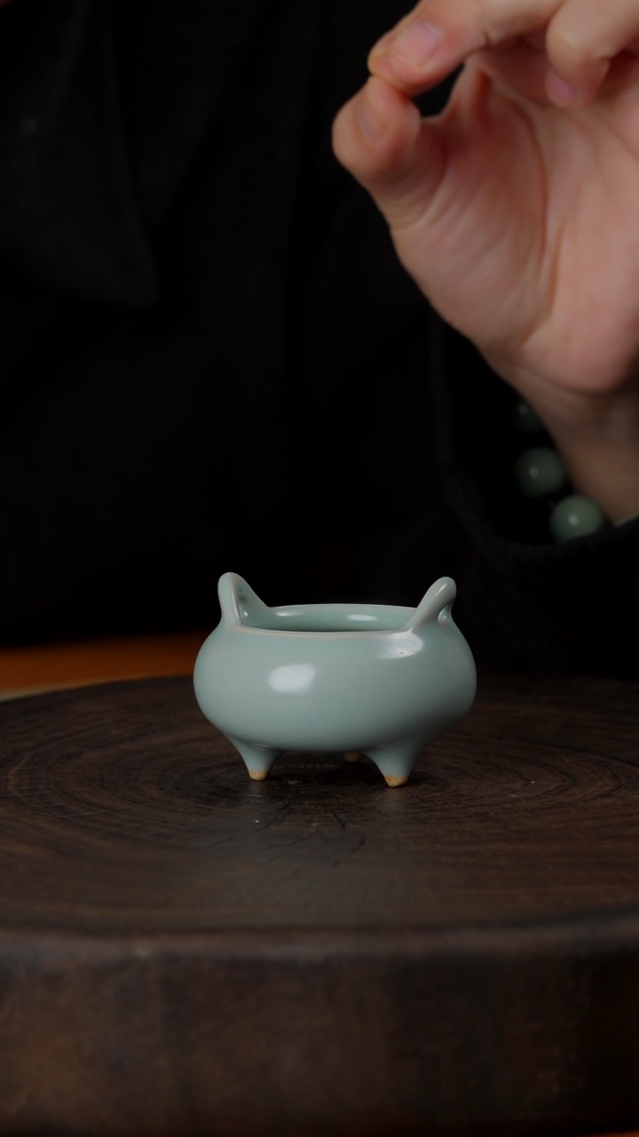 双耳小香炉#48    