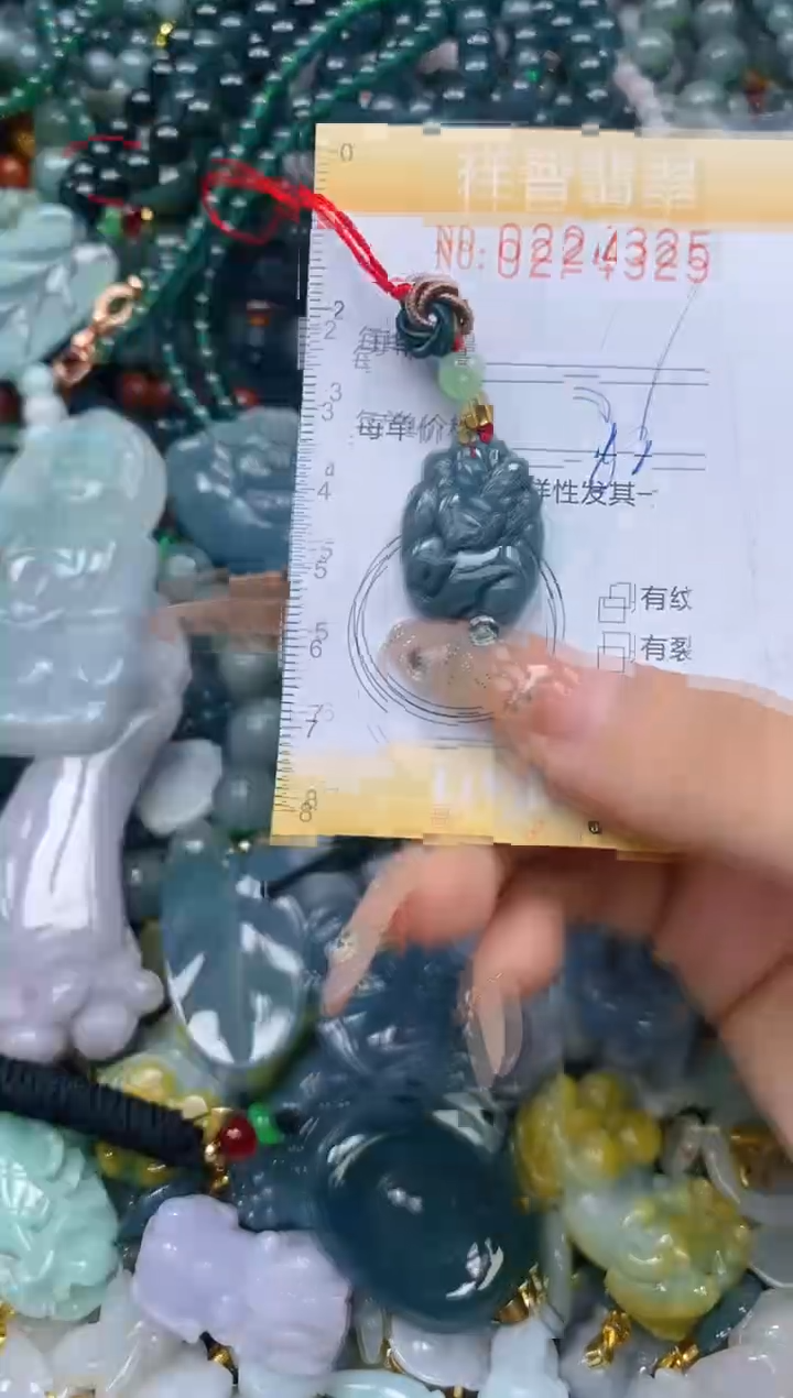 颈饰未镶嵌翡翠闪购0224325