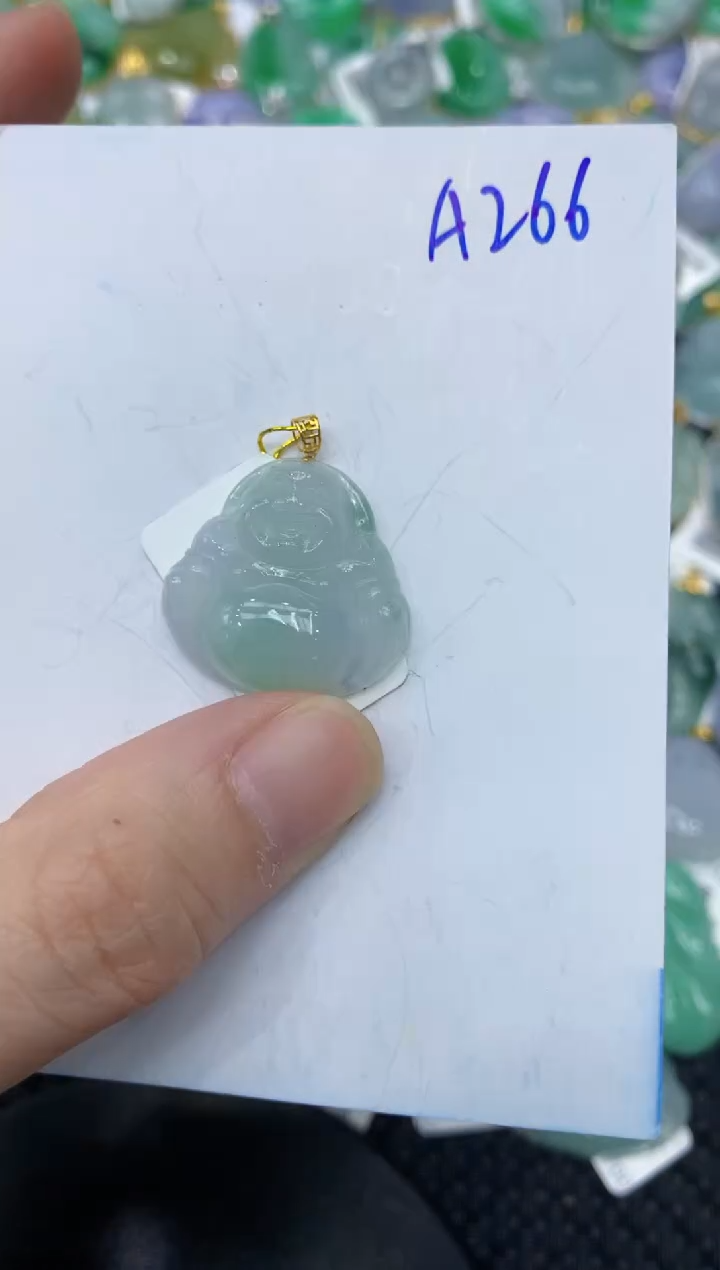 【闪购商品】翡翠颈饰18K金镶嵌11111111111