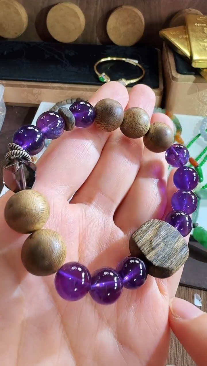 水晶手串未镶嵌手串