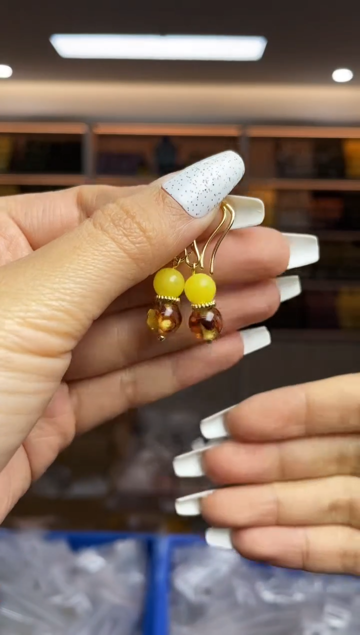 【闪购商品】琥珀（花珀）裸石未镶嵌多样性发一件