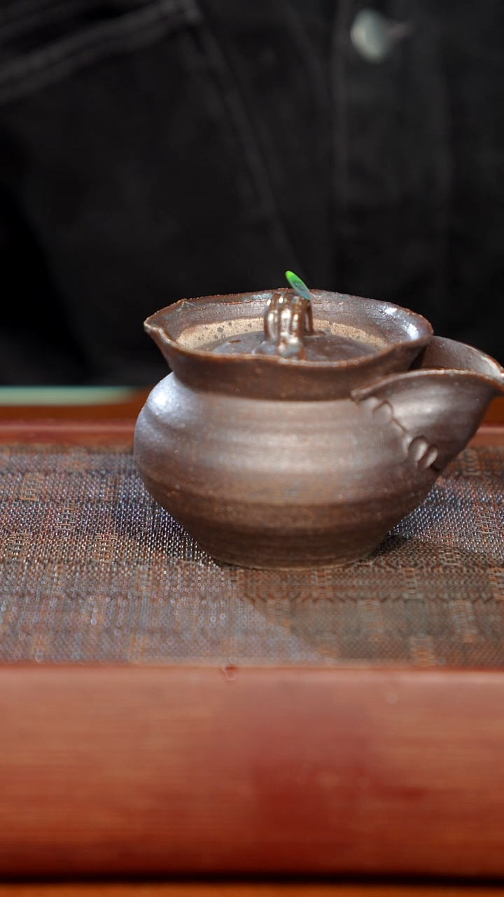 陶瓷奢瓷/瑞寅柴烧茶器（宝瓶）298微瑕