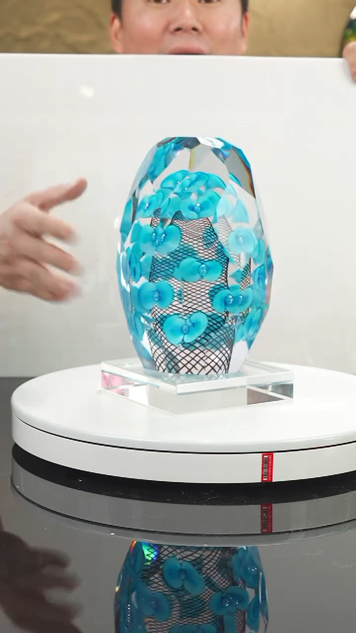 【闪购商品】摆件设计款蓝色切面摆件