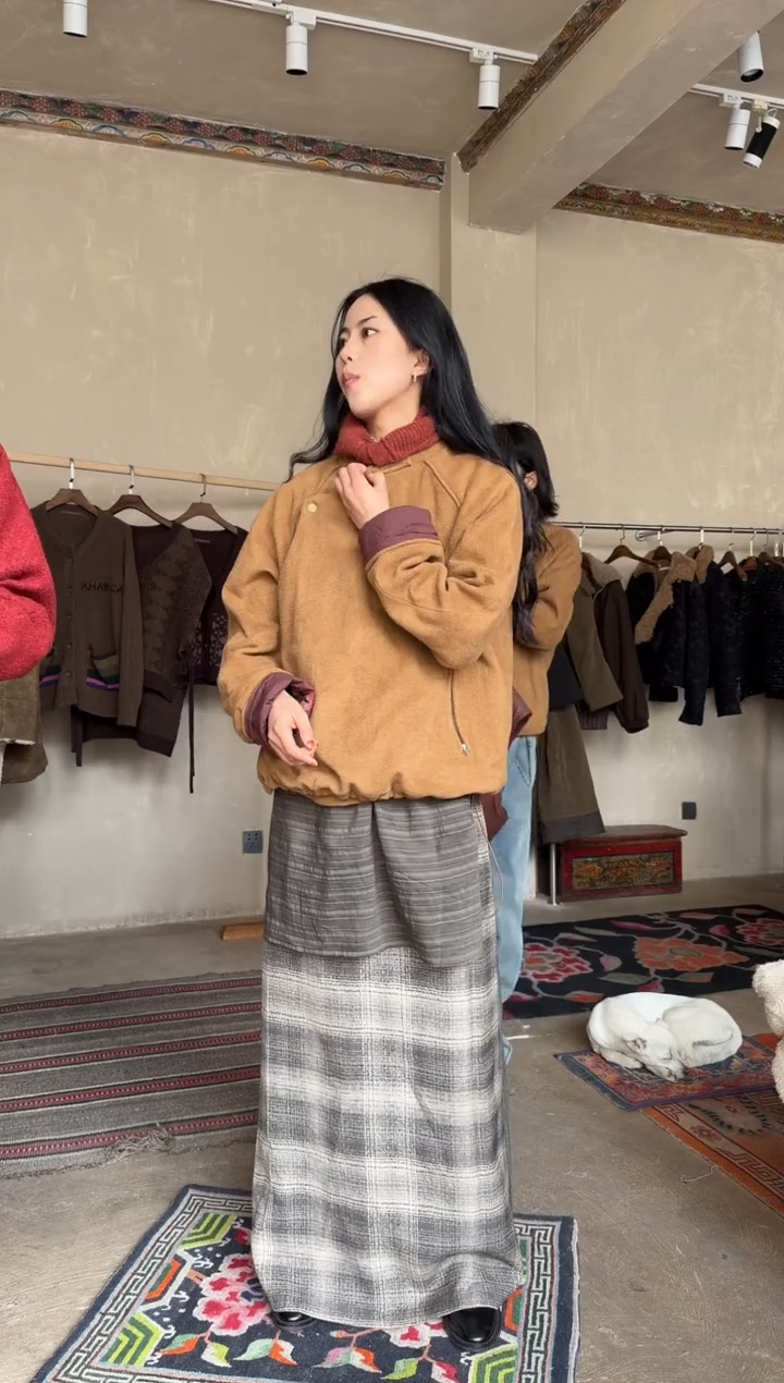 KWC26AW麂皮外套S