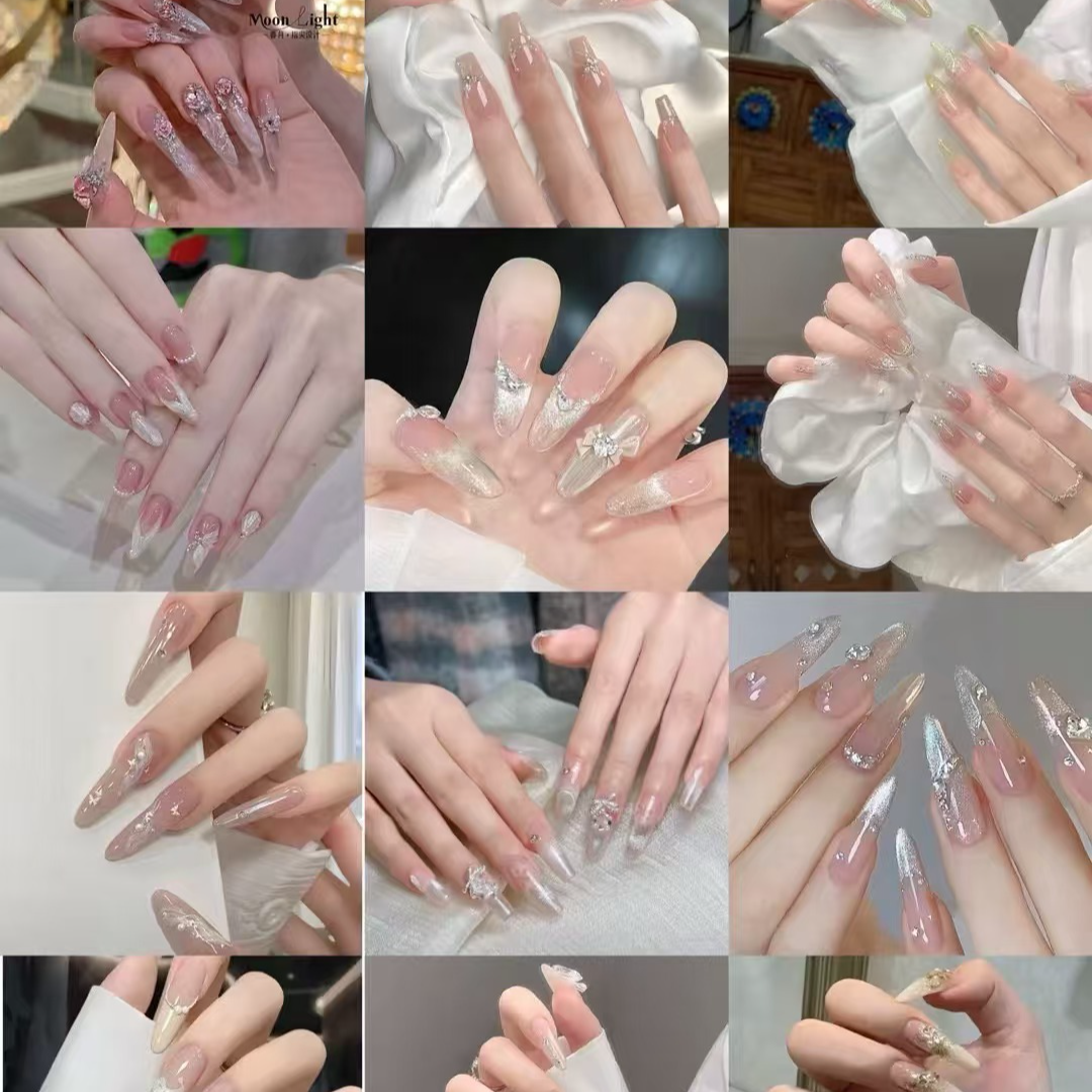 纯手工穿戴甲两单包邮T191（送工具包）