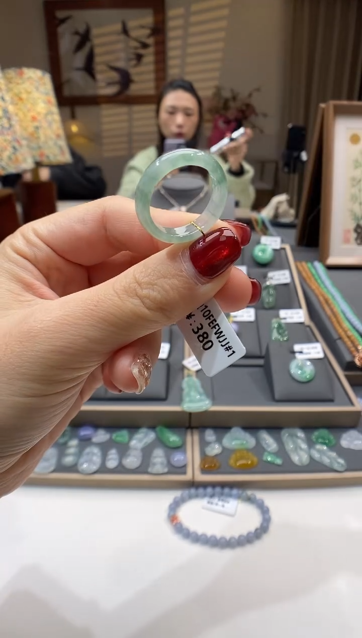 【闪购商品】翡翠戒圈未镶嵌戒圈