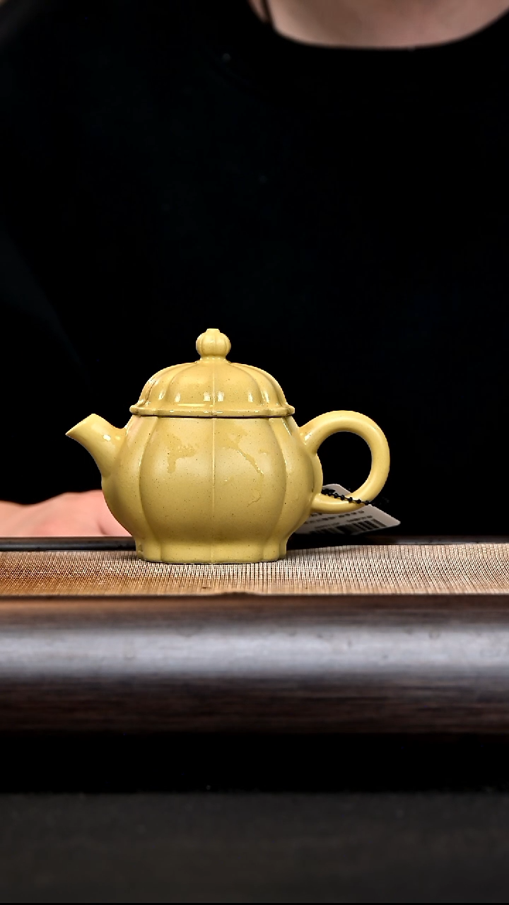 【闪购商品】紫砂茶壶JST16449 高潘 本绿