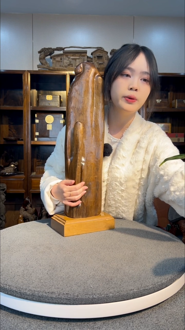 【闪购商品】金丝楠木雕随形摆件