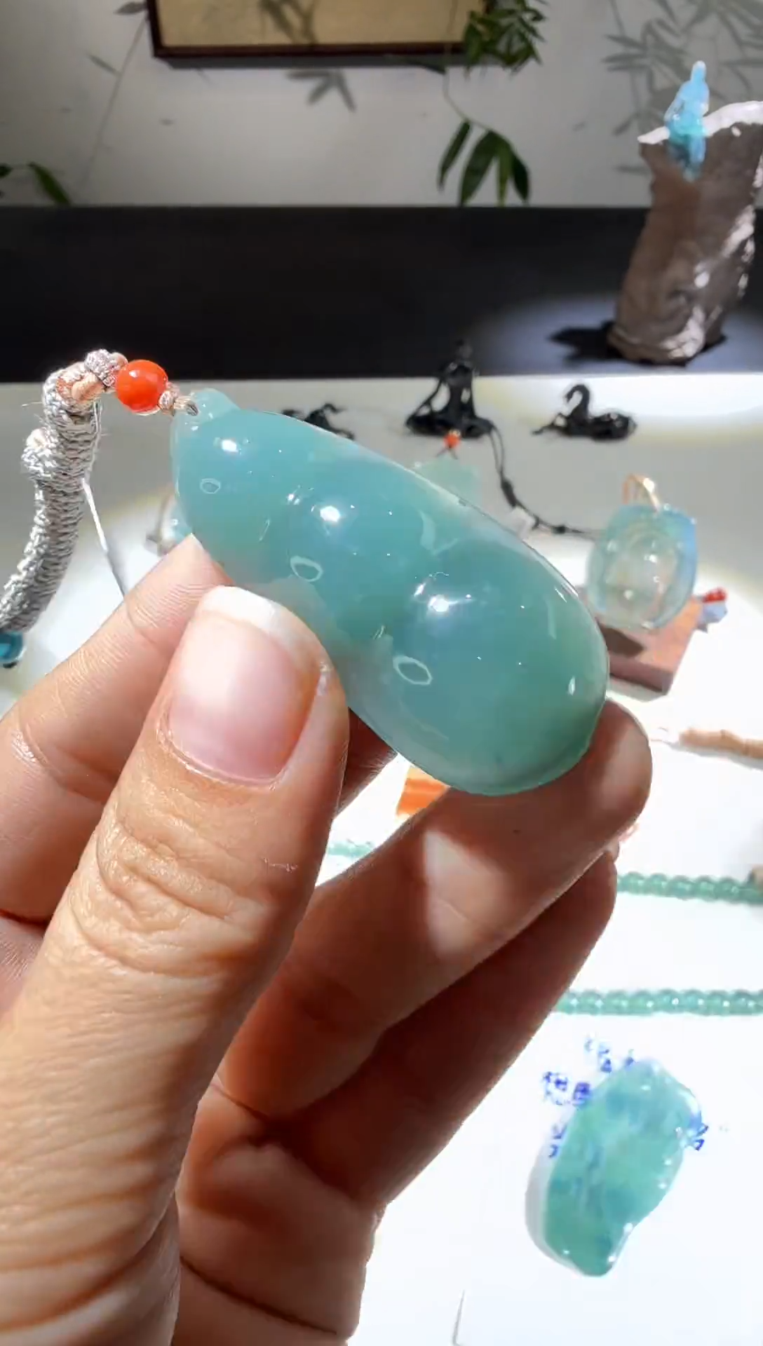 吊坠(不含链)未镶嵌翡翠豆子