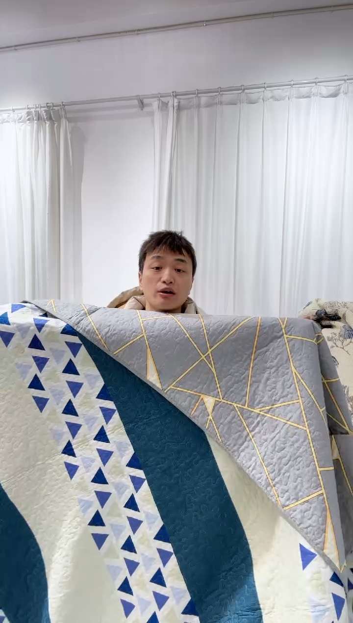 棉230*250纯棉床盖107号微瑕