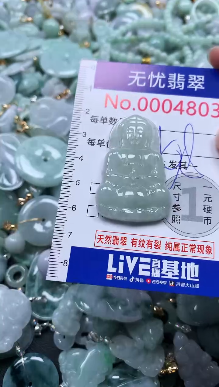 颈饰未镶嵌翡翠4803