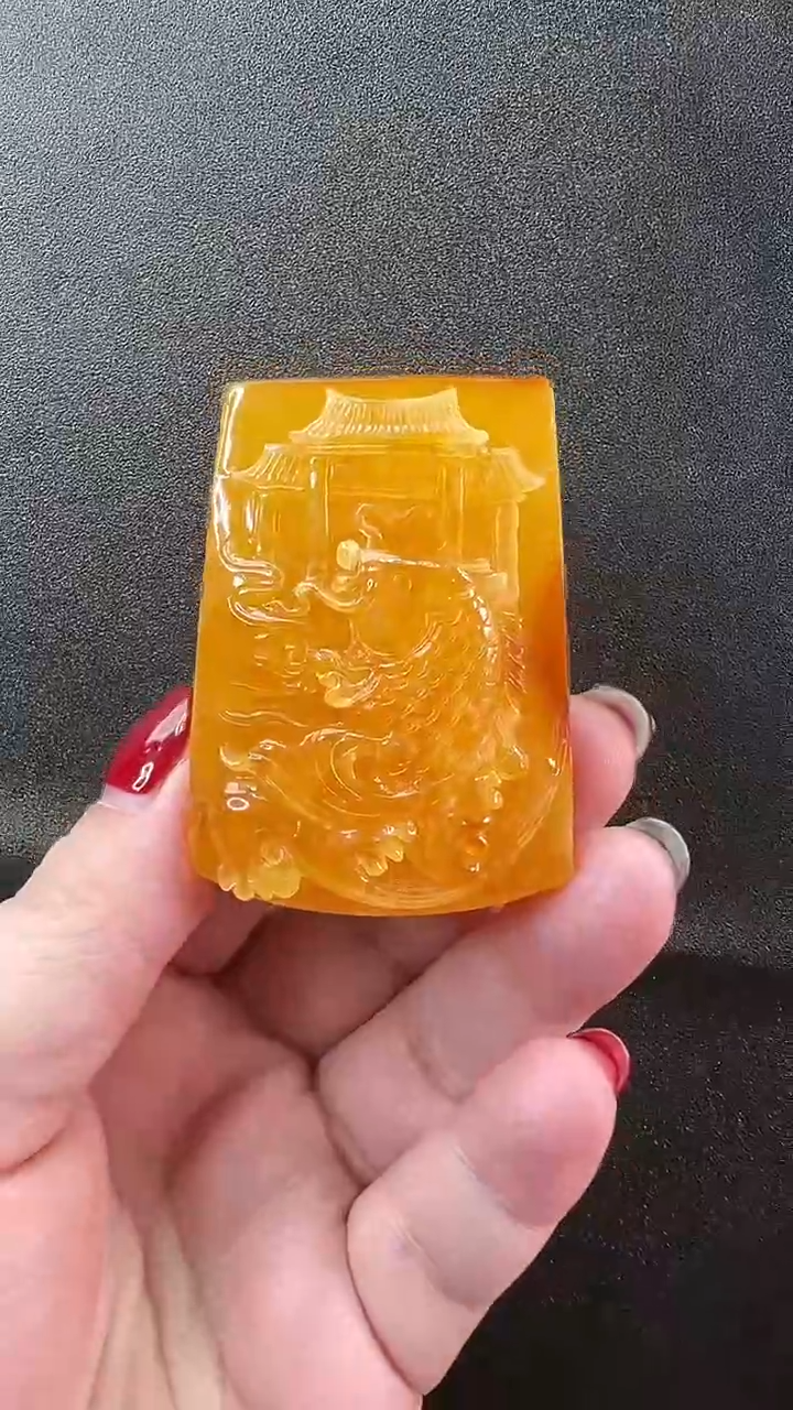 【闪购商品】琥珀颈饰未镶嵌吊坠