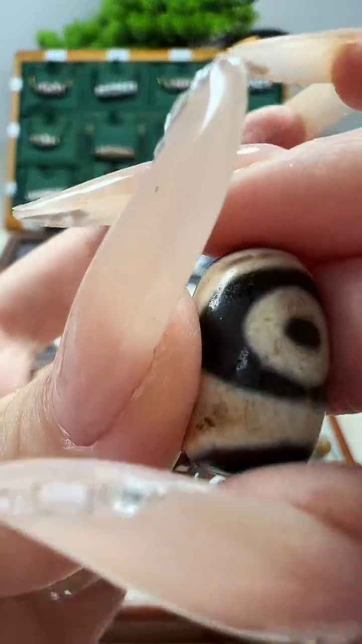 玛瑙/玉髓（覆膜）颈饰未镶嵌105（微瑕）