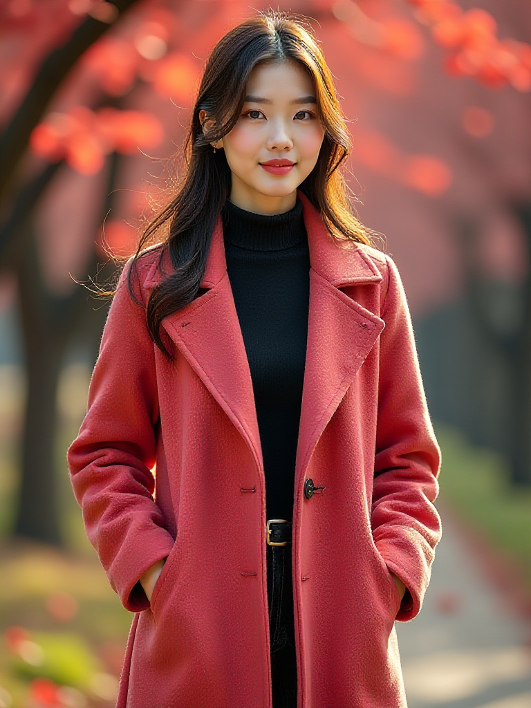 2025年新款秋冬时尚双面大衣（直播链接 非图片款）