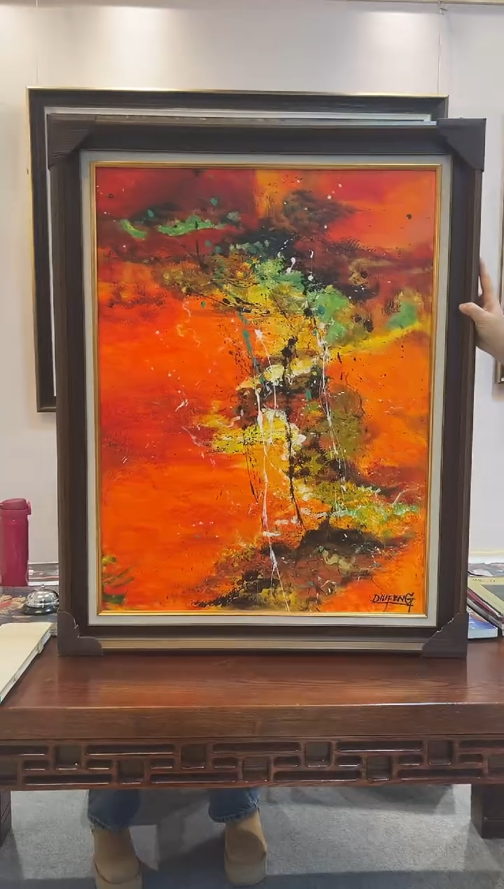 油画DLF 精品油画作品-60*80