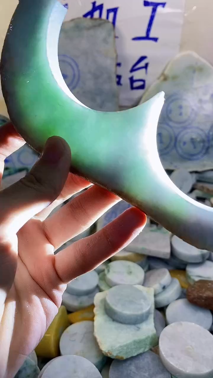 裸石翡翠纯天然A货翡翠161