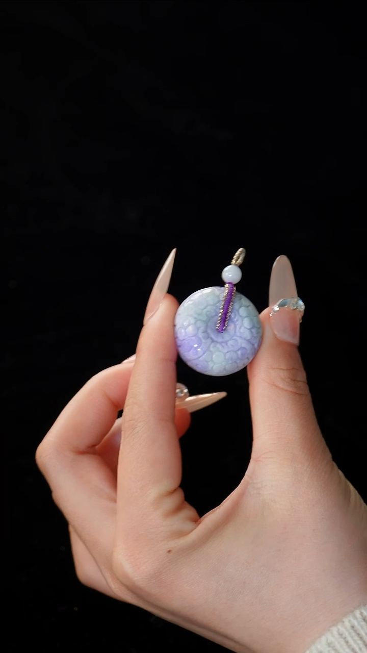 【闪购商品】翡翠颈饰未镶嵌平安扣