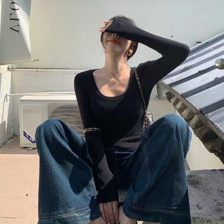 M每天编码不一样【601-700在仓极速发】初秋上新毛针织衫