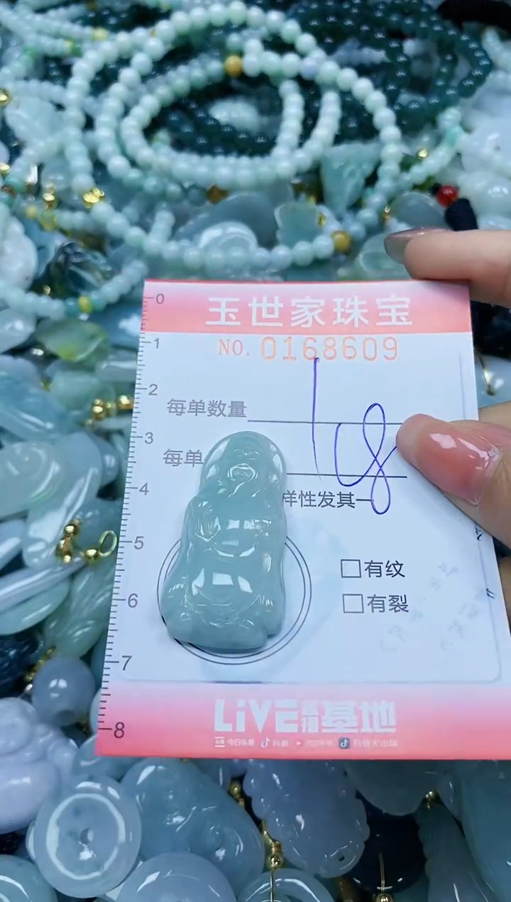 【闪购商品】翡翠颈饰未镶嵌闪购0168609