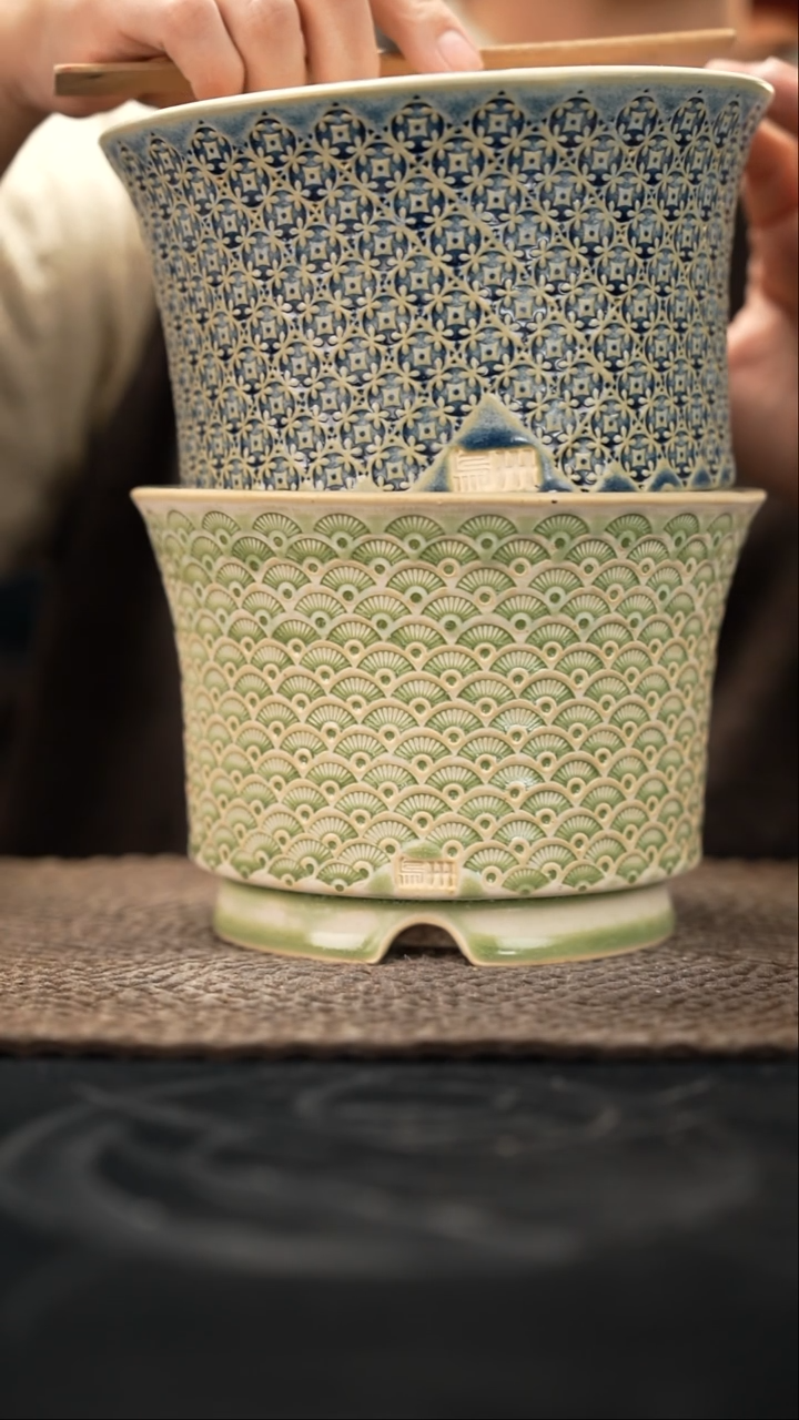 口径花盆-12-07-450一组2个特