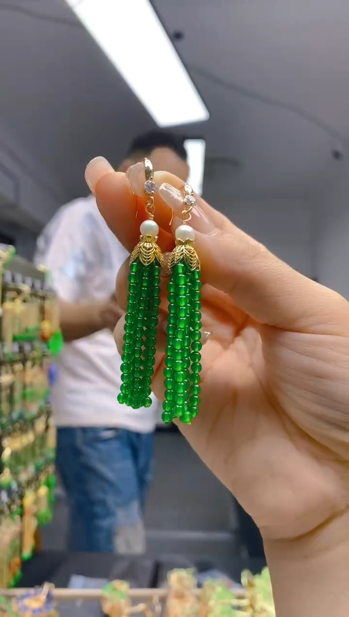 【闪购商品】玛瑙/玉髓耳饰合金329玛瑙耳饰