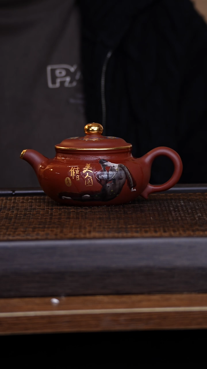 茶壶紫砂宜兴手工原矿紫砂壶001