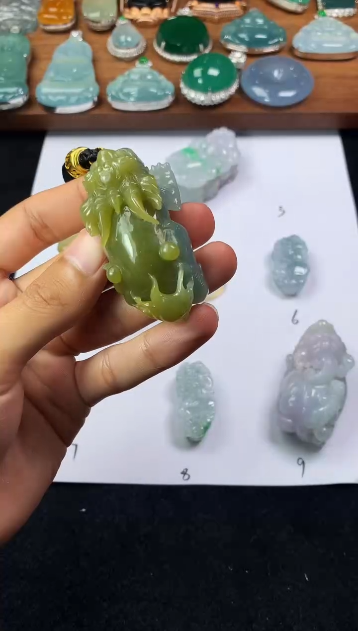 【闪购商品】定制翡翠未镶嵌4070毛货不退不换