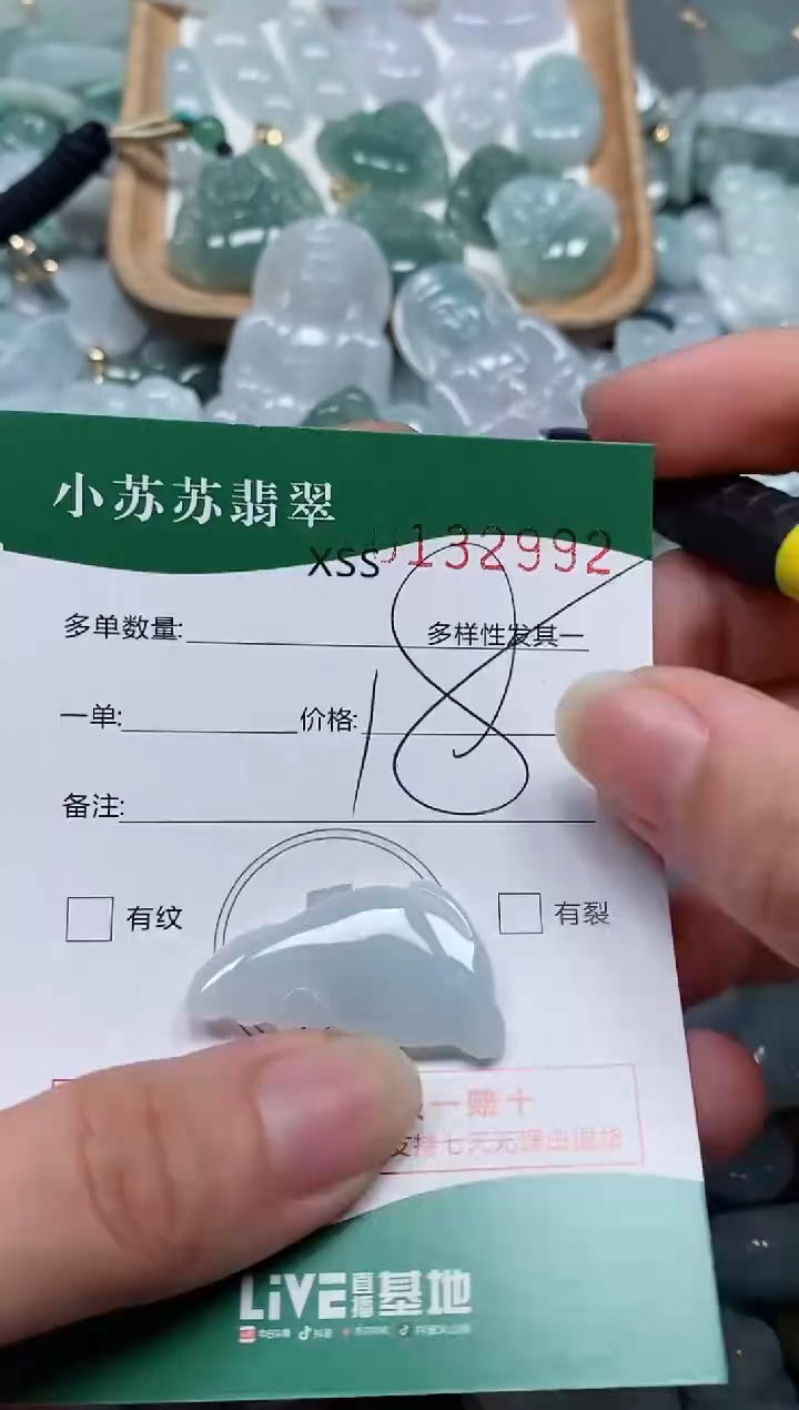 【闪购商品】翡翠颈饰未镶嵌闪购商品0132992