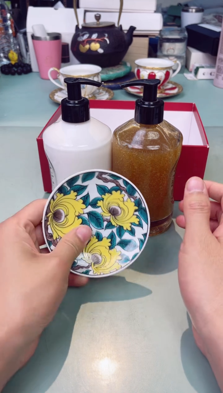 瓷片洗手              