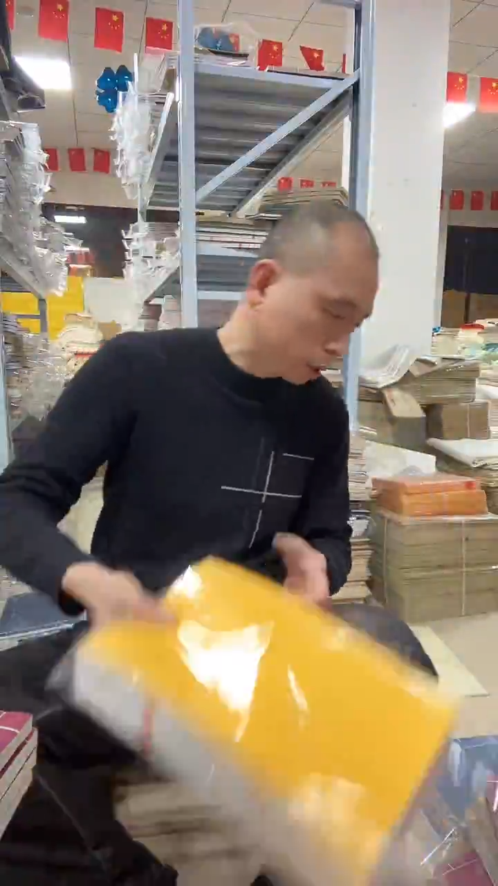 【蓝33*45】麻宣素面50折100页1本