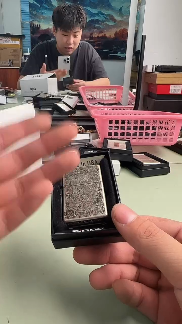 铜zippo打火机九钱