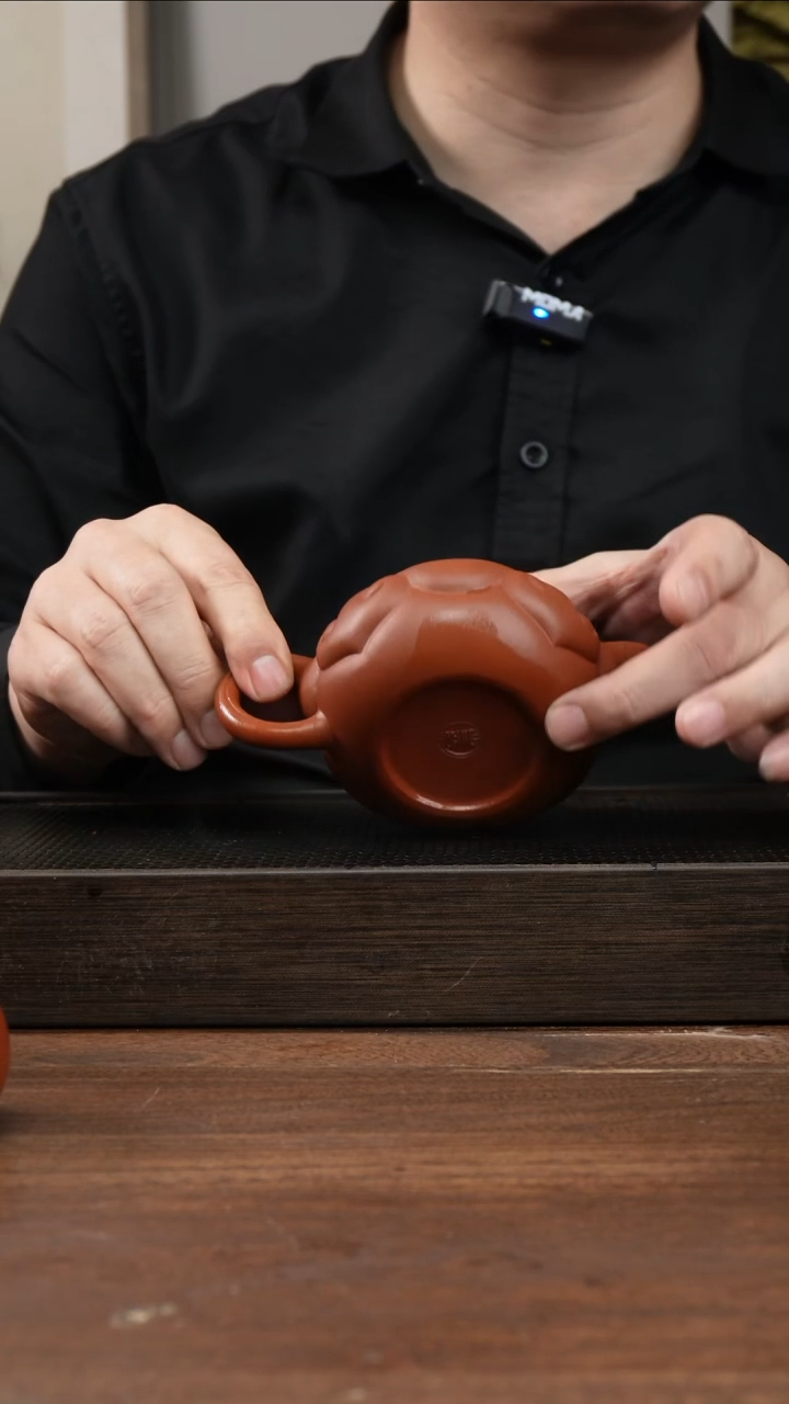 茶杯紫砂溫***笑红清水仿古如意      230CC  