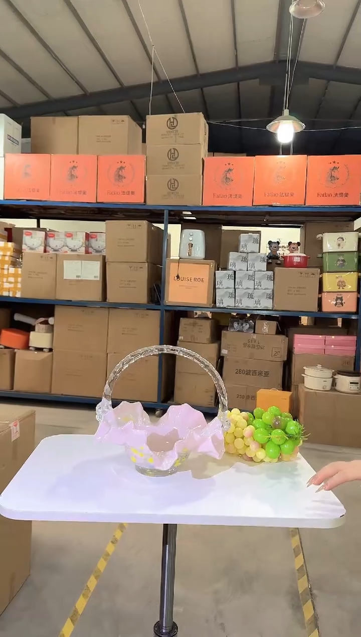 琉璃优奇花瓶摆件A-早9