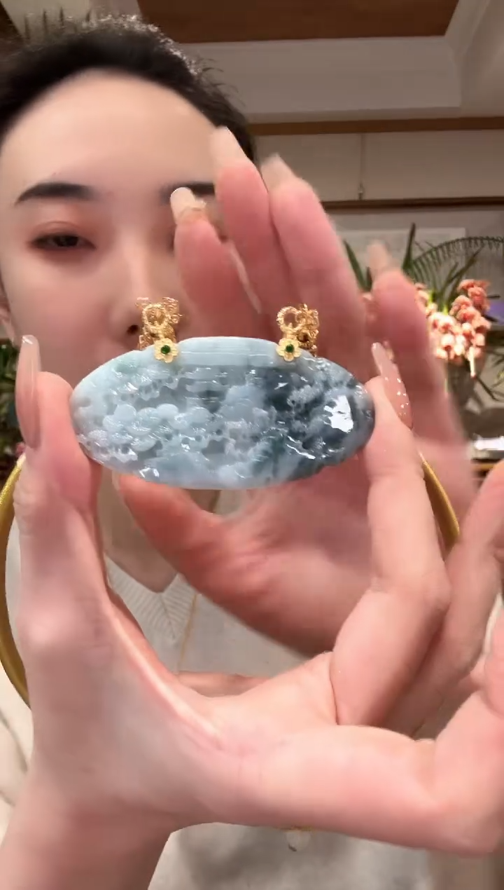 【闪购商品】翡翠颈饰未镶嵌国风