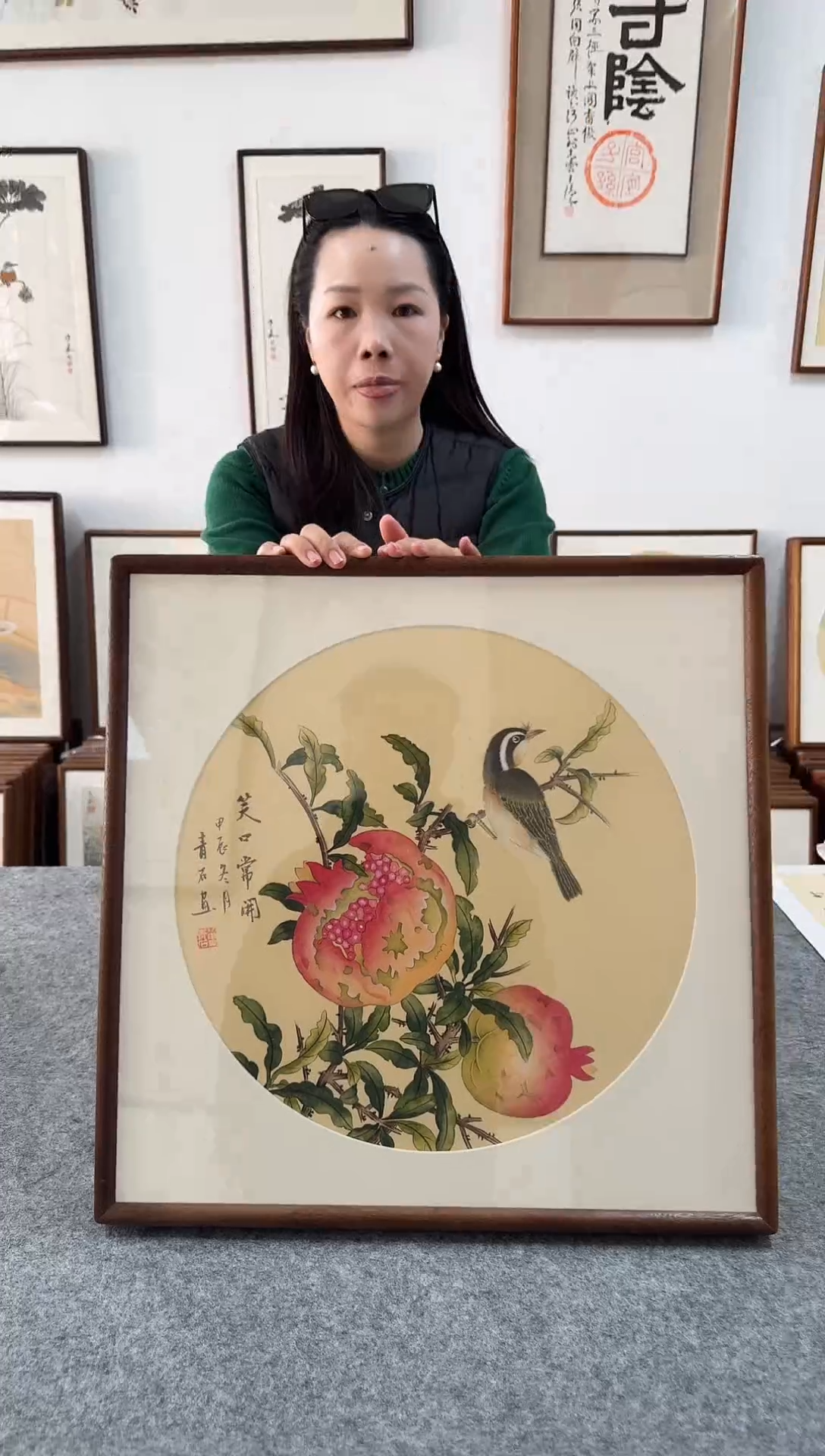书法青石72--53*53绘画