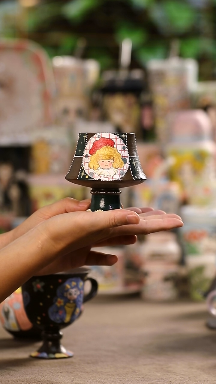 其他景德镇釉下彩手绘设计师款陶瓷