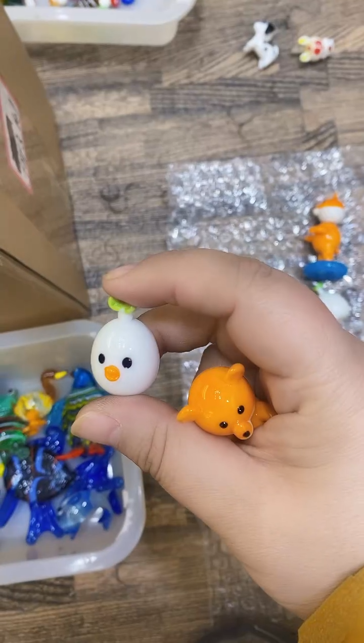 【闪购商品】琉璃手工艺品聪明鸭