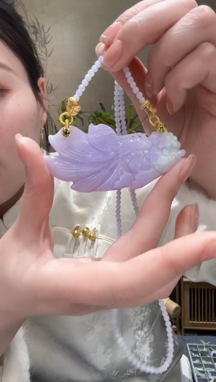 【闪购商品】翡翠颈饰未镶嵌吊坠