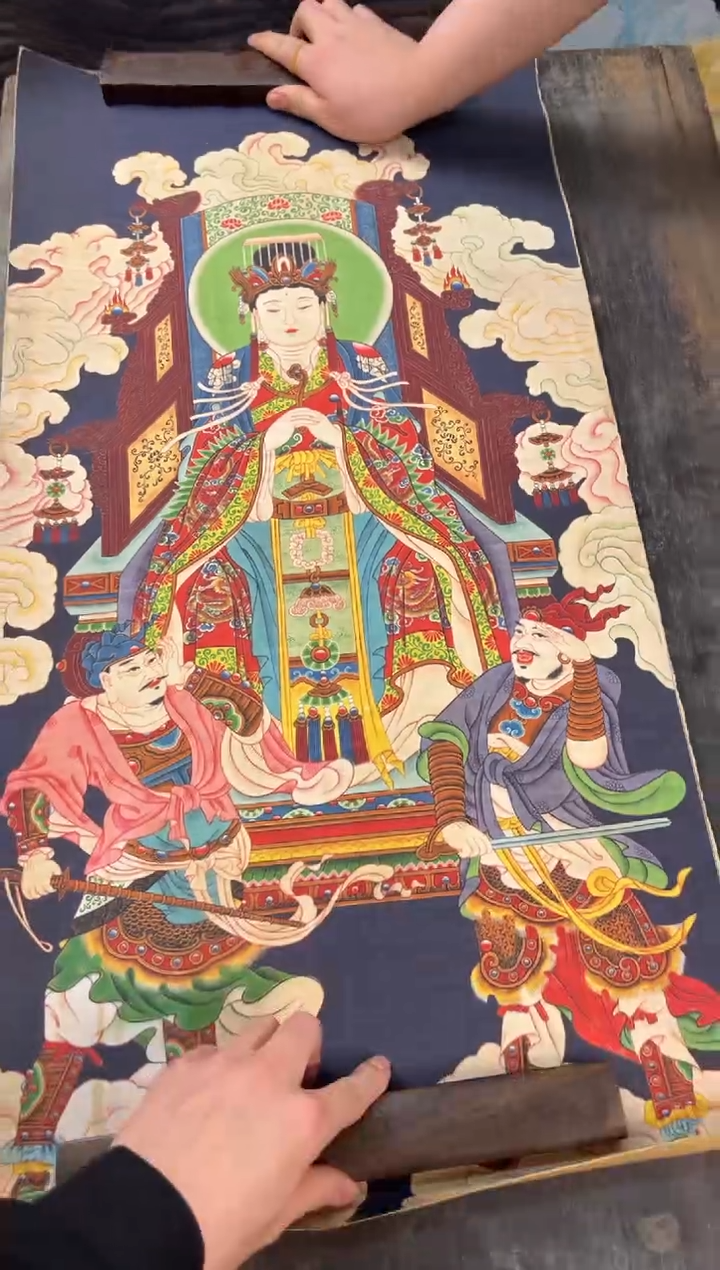 卷轴画刘洋画院老六专属AA98