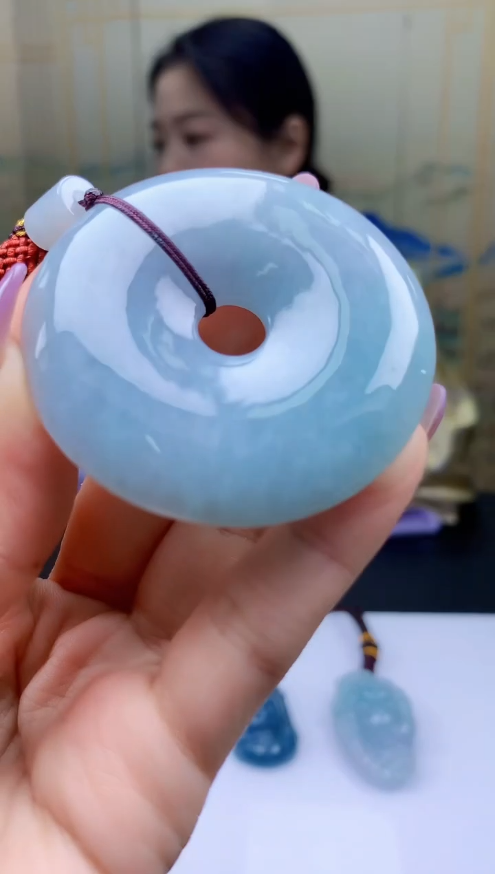 【闪购商品】定制翡翠未镶嵌4902ty-毛货挂件58