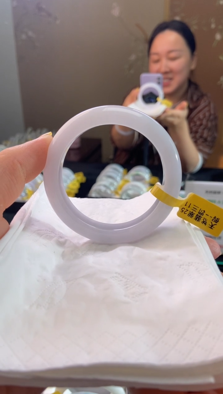 未镶嵌手镯翡翠杨*林54.4圈口d