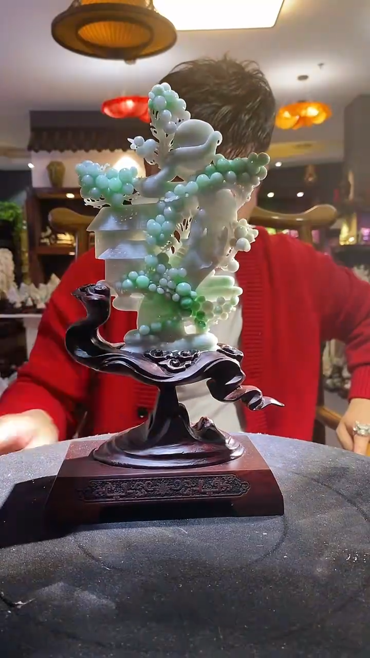 【闪购商品】定制翡翠未镶嵌03/0215/W/花