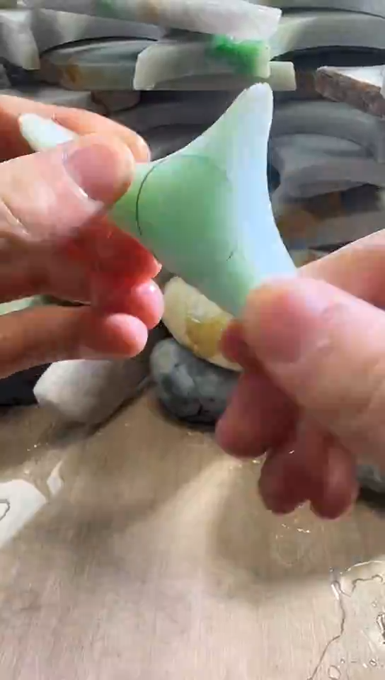 裸石翡翠缅甸翡翠A货花312