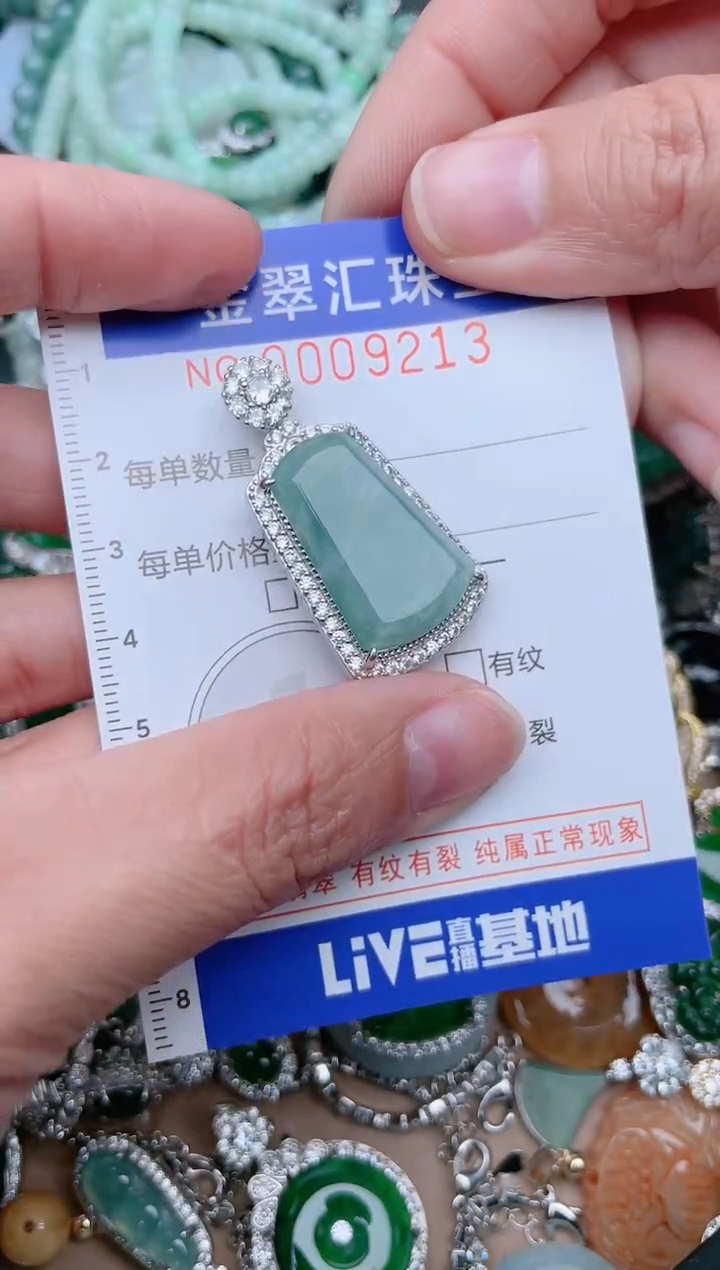 【闪购商品】翡翠颈饰未镶嵌9213.....