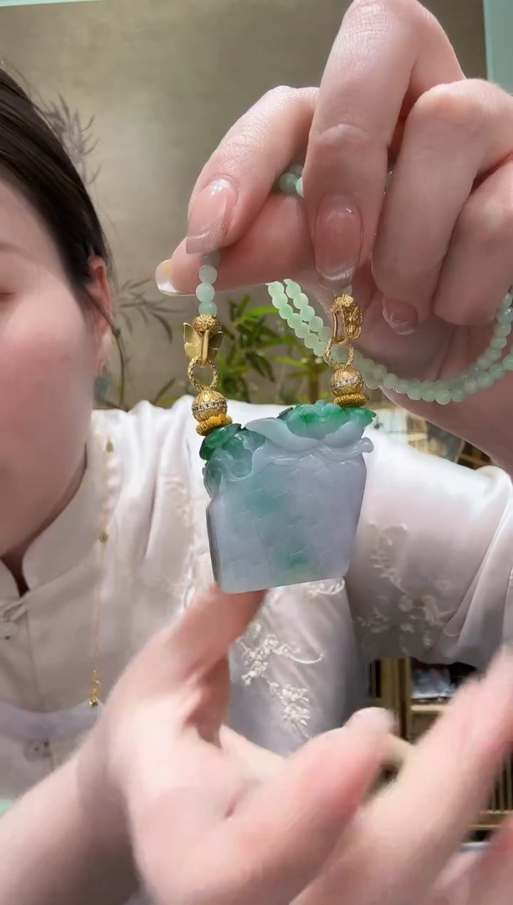 【闪购商品】翡翠颈饰未镶嵌吊坠