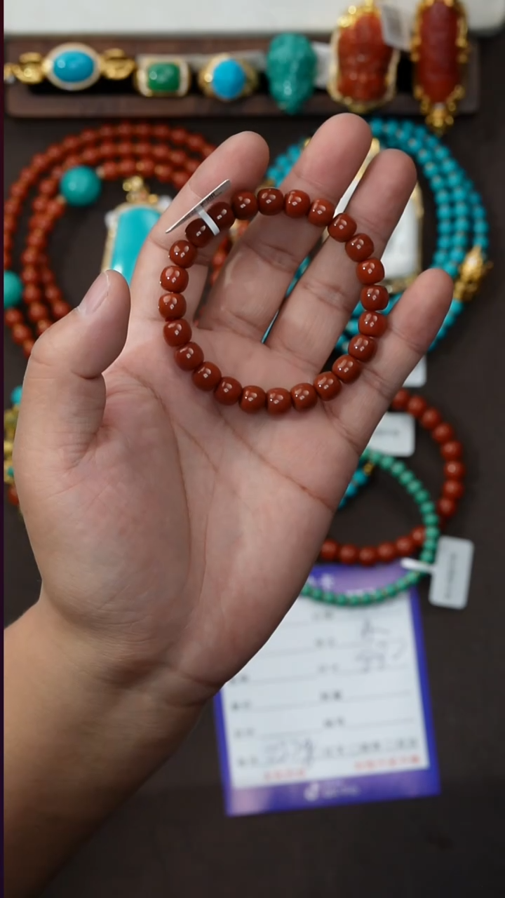 未镶嵌手串南红玛瑙南红手串（多样性发其一）