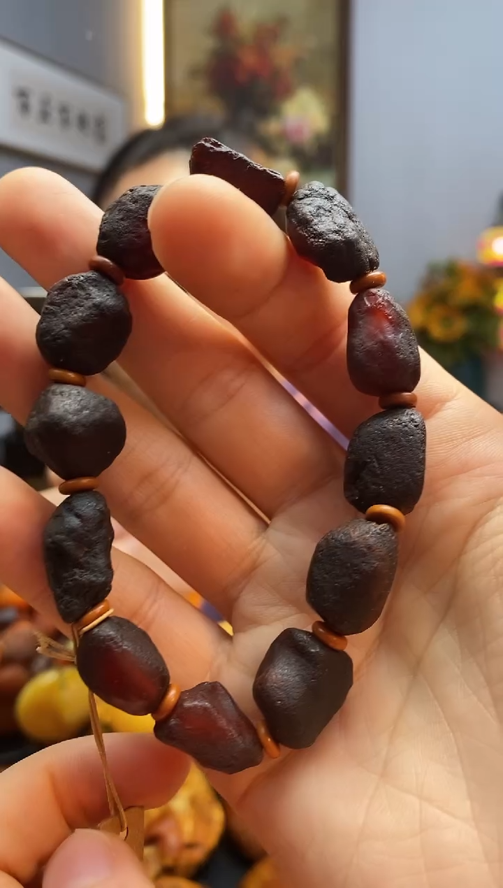 手串琥珀未镶嵌手串