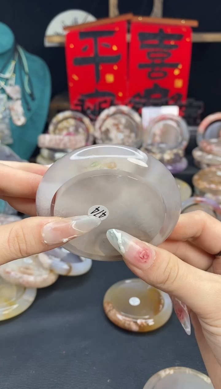 【闪购商品】石英质玉手镯（圆镯）未镶嵌57